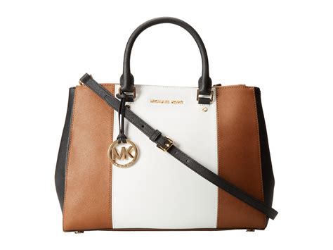 michael michael kors sutton center stripe large satchel|michael michael kors sutton large satchel .